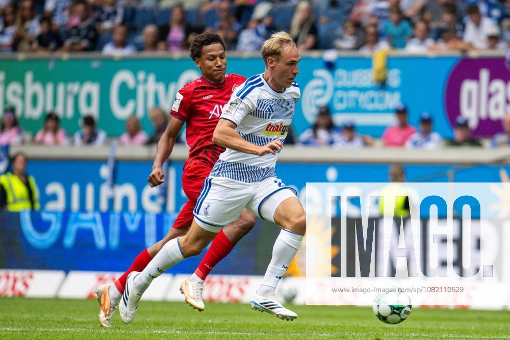 Fußball 3.Liga MSV Duisburg - Würzburger Kickers am 29.08.26 in der Schauinsland-Reisen Arena in Duisburg Florian Krüger ( Duisburg ) Duisburg
