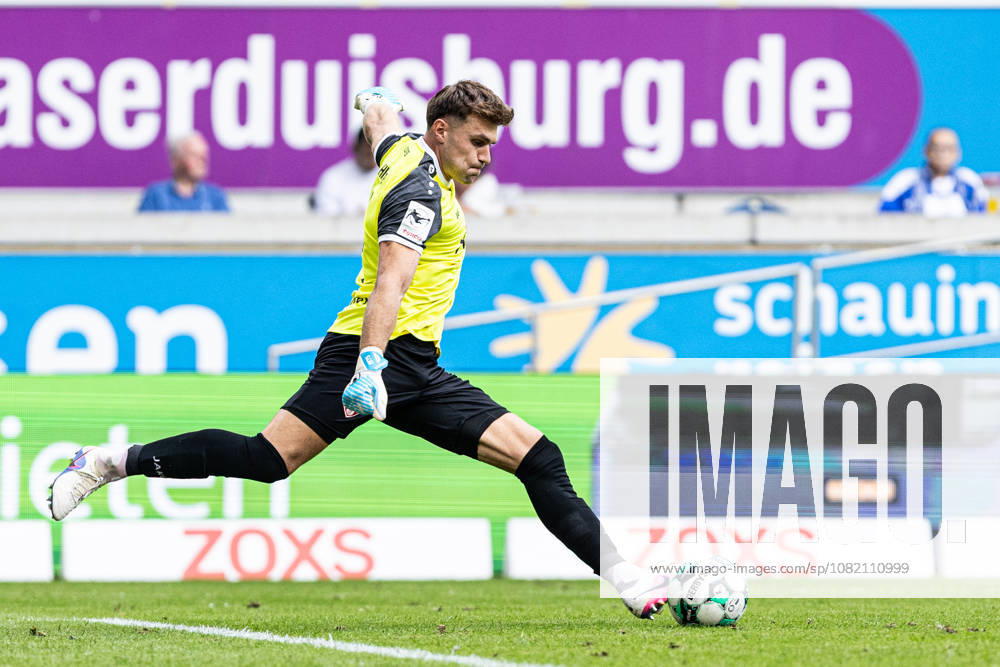 3.Liga 3.Spieltag: MSV Duisburg - FC Würzburger Kickers; 29.08.2026 Johann Hipper (FC Würzburger Kickers, 1) 3.Liga 3.Spieltag: MSV Duisburg - FC Würzburger Kickers; Schauinsland-Reisen-Arena, Duisburg, 29.08.2026 DFB regulations prohibit any use of photographs as image sequences and or quasi video.