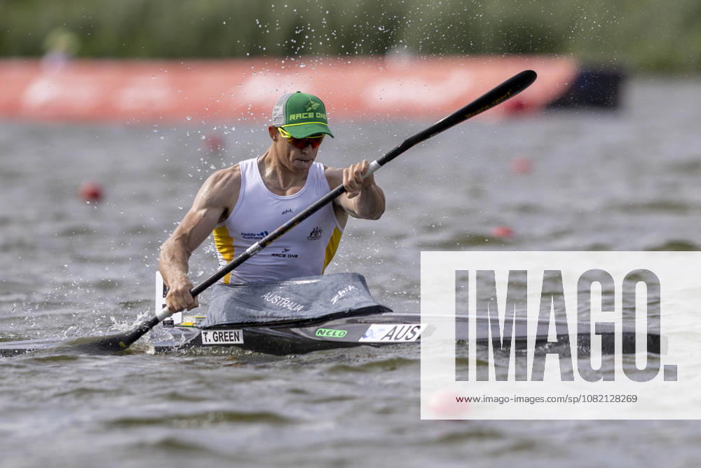 ICF Canoe Sprint and Paracanoe World Championships Thomas Green during K1 men 1000m - Final A at the ICF Canoe Sprint and Paracanoe World Championships 2026 in Poznan,Poland on August 29, 2026 Poznan Poland