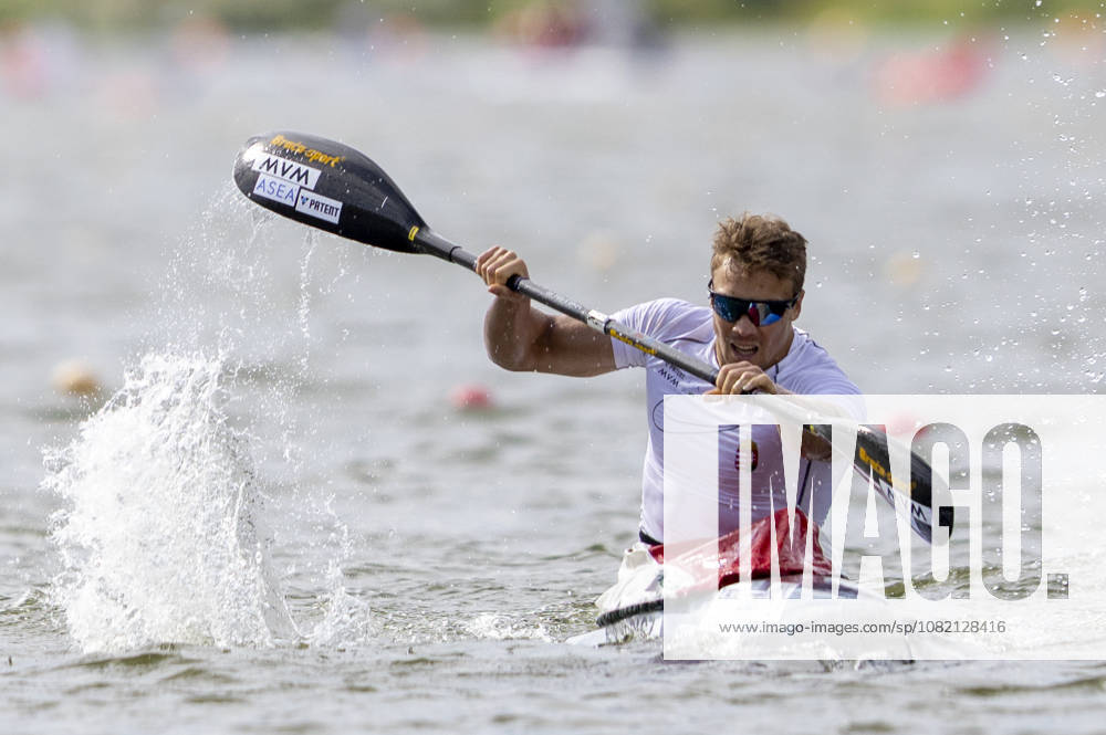 ICF Canoe Sprint and Paracanoe World Championships Balint Kopasz during K1 men 1000m - Final A at the ICF Canoe Sprint and Paracanoe World Championships 2026 in Poznan,Poland on August 29, 2026 Poznan Poland