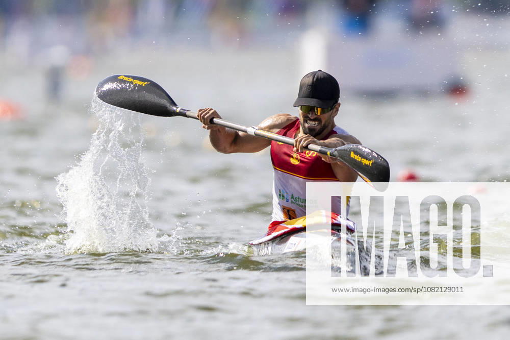 ICF Canoe Sprint and Paracanoe World Championships Francisco Cubelos during K1 Men 1000m - Final B at the ICF Canoe Sprint and Paracanoe World Championships 2026 in Poznan,Poland on August 29, 2026 Poznan Poland