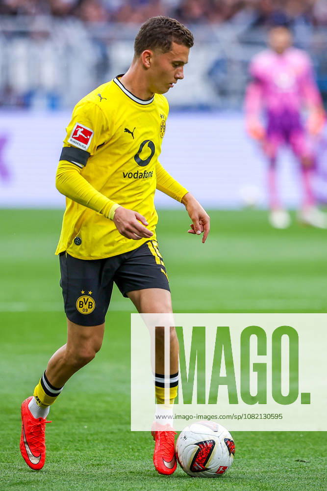 2026.08.29, Fußball, Bundesliga, Borussia Dortmund - Hamburger SV, Signal Iduna Park, 1.Spieltag, Saison 2026 2027: Konstantinos Karetsas (Borussia Dortmund 19) DFB regulations prohibit any use of photographs as image sequences and or quasi-video. Photo: WilkowskixPressefotoKochx Nordrhein-Westfalen Deutschland