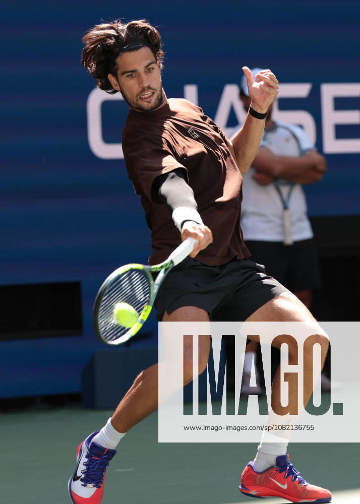 Carlos Alcaraz, Training, Practice, US Open Championships, Billie Jean King National Tennis Center, Flushing Meadows, New York, USA .