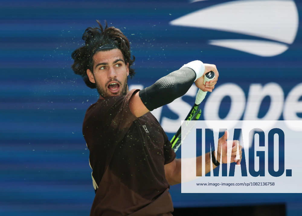 Carlos Alcaraz, Training, Practice, US Open Championships, Billie Jean King National Tennis Center, Flushing Meadows, New York, USA .