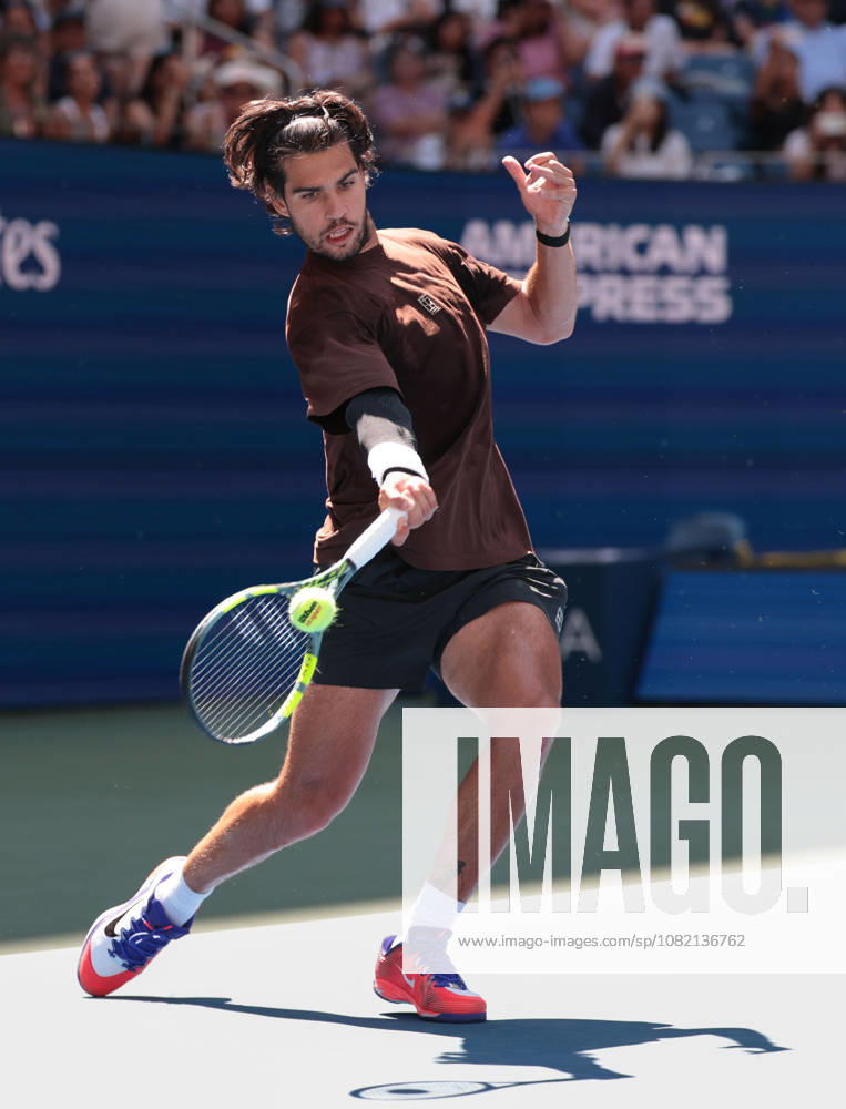 Carlos Alcaraz, Training, Practice, US Open Championships, Billie Jean King National Tennis Center, Flushing Meadows, New York, USA .