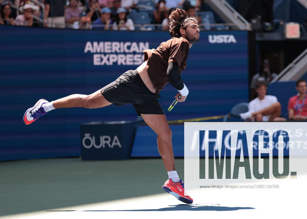 Carlos Alcaraz, Training, Practice, US Open Championships, Billie Jean King National Tennis Center, Flushing Meadows, New York, USA .