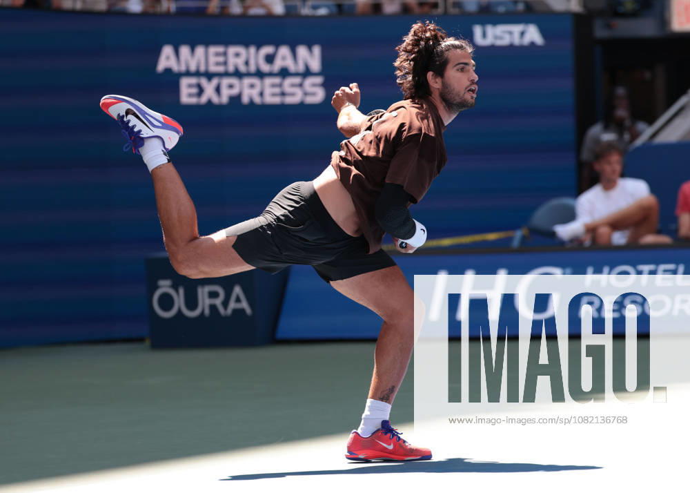 Carlos Alcaraz, Training, Practice, US Open Championships, Billie Jean King National Tennis Center, Flushing Meadows, New York, USA .