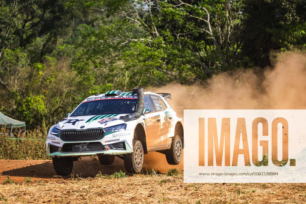 AUTO - WRC, Motorsport Rallye, WM - RALLY DEL PARAGUAY 2026 21 Robert VIRVES, Jakko VIILO, Skoda Fabia RS, action during the 2026 Rally del Paraguay, 11th round of the 2026 WRC World Rally Car Championship, from August 27 to 30, 2026 at Encarnacion, Itapua, Paraguay - EncarnacionParaguay