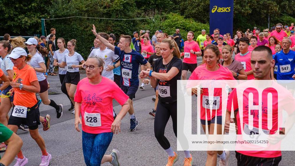 14:15 Uhr 5-km-Jogginglauf 28. RWW-Ruhrauenlauf in den Ruhrauen am Samstag, 29. August 2026 in Mülheim.¨ Deutschland NRW Mülheim