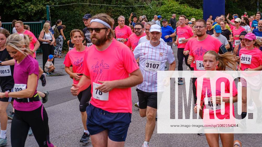 14:15 Uhr 5-km-Jogginglauf 28. RWW-Ruhrauenlauf in den Ruhrauen am Samstag, 29. August 2026 in Mülheim.¨ Deutschland NRW Mülheim