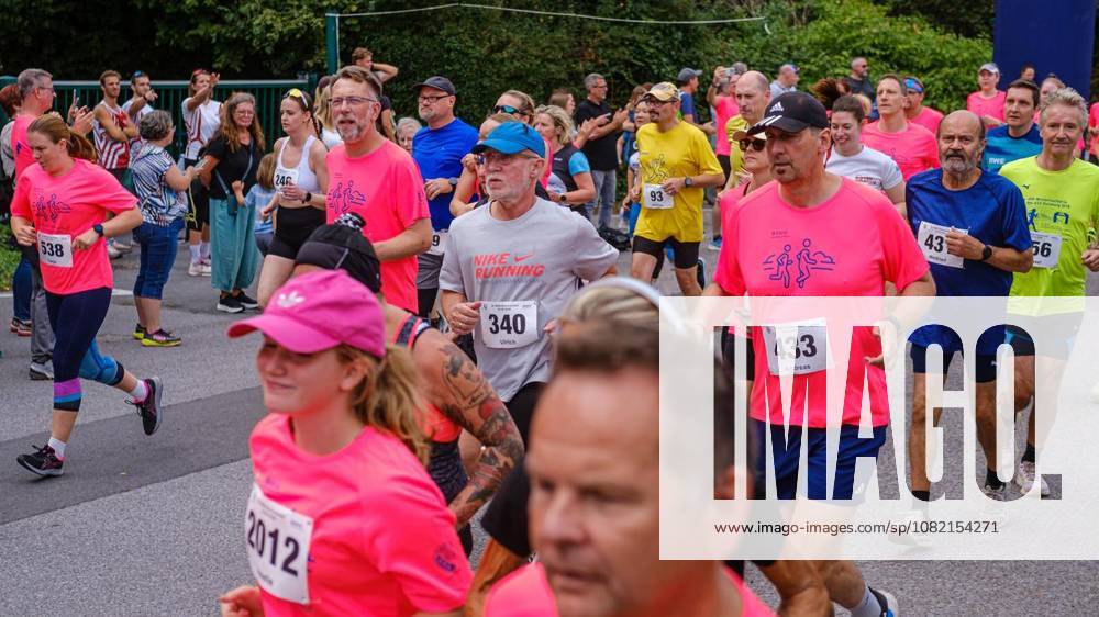 14:15 Uhr 5-km-Jogginglauf 28. RWW-Ruhrauenlauf in den Ruhrauen am Samstag, 29. August 2026 in Mülheim.¨ Deutschland NRW Mülheim