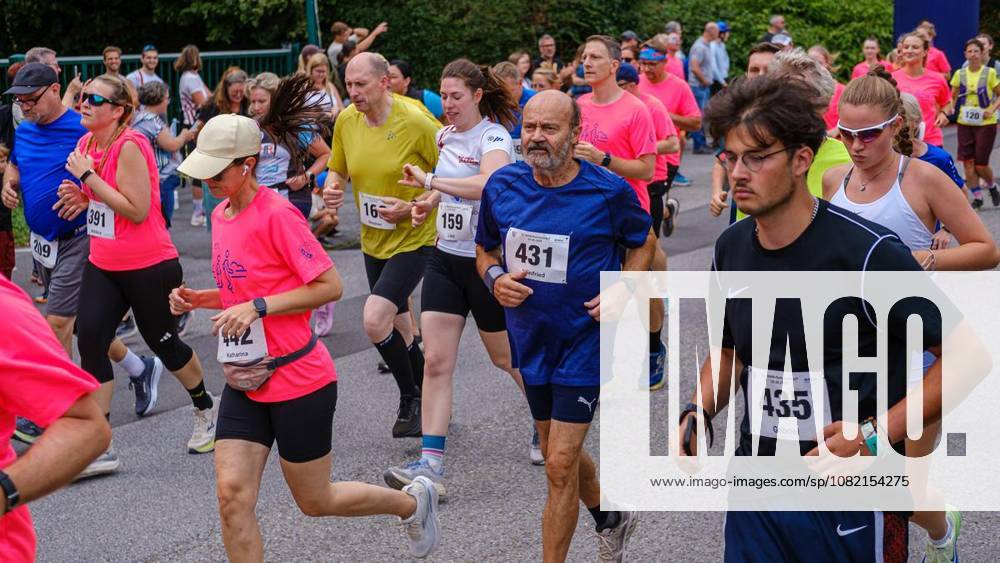 14:15 Uhr 5-km-Jogginglauf 28. RWW-Ruhrauenlauf in den Ruhrauen am Samstag, 29. August 2026 in Mülheim.¨ Deutschland NRW Mülheim