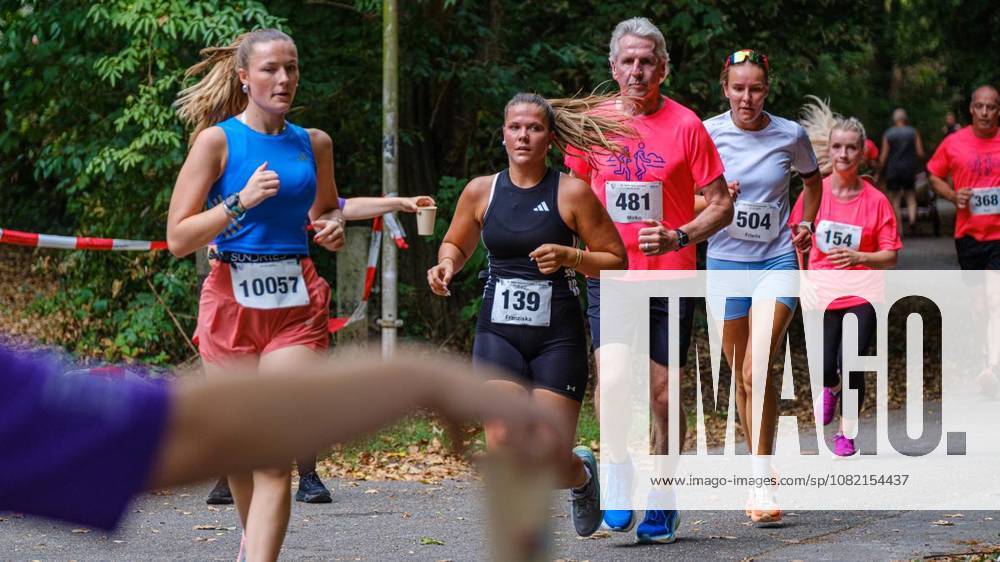 14:15 Uhr 5-km-Jogginglauf 28. RWW-Ruhrauenlauf in den Ruhrauen am Samstag, 29. August 2026 in Mülheim.¨ Deutschland NRW Mülheim