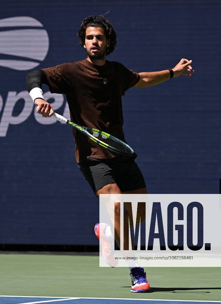 The 2026 US Open FLUSHING NY- AUGUST 29: Coco Gauff is seen on the practice court at the USTA Billie Jean King National Tennis Center on August 29, 2026 in Flushing Queens. Credit: mpi04 MediaPunch. 29 Aug 2026 Pictured: FLUSHING NY- AUGUST 29: Carlos Alcaraz is seen on the practice court at the USTA Billie Jean King National Tennis Center on August 29, 2026 in Flushing Queens. Credit: mpi04 MediaPunch.