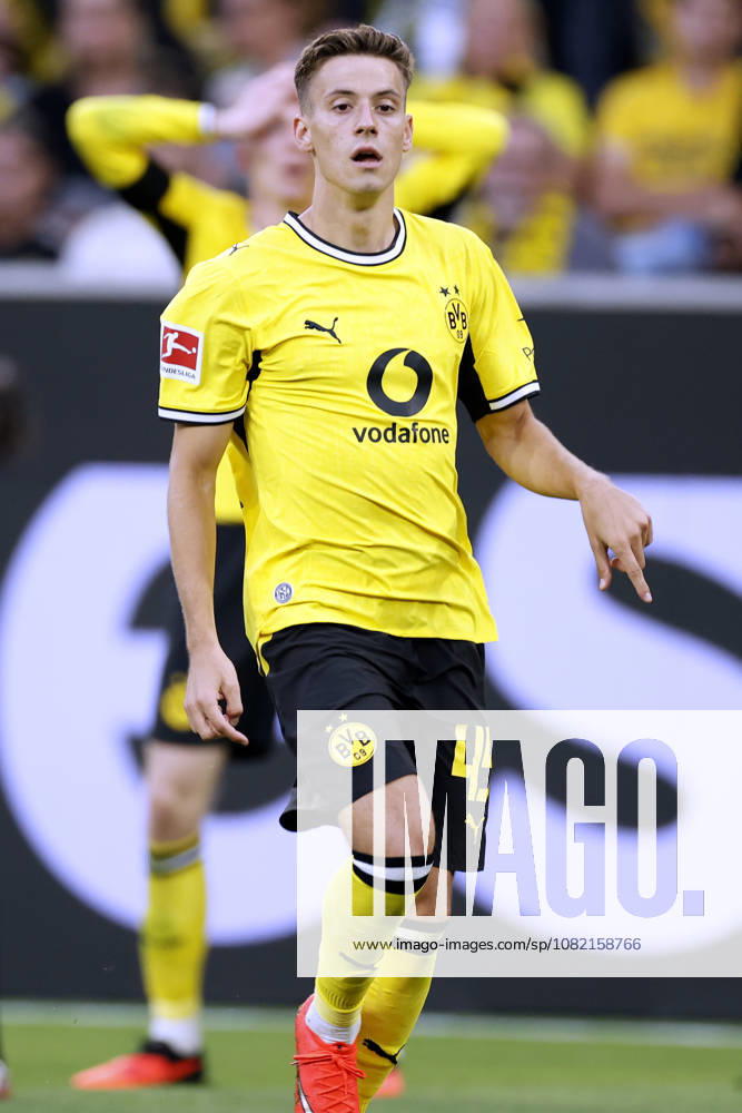 KONSTANTELIAS Giannis Team BVB DFL Fussball Bundesliga Saison 2026 - 2027 Spiel Borussia Dortmund - Hamburger SV 2 : 0 am 29.08.2026 in Dortmund DFL REGULATIONS PROHIBIT ANY USE OF PHOTOGRAPHS as IMAGE SEQUENCES and or QUASI-VIDEO
