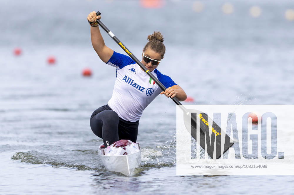 ICF Canoe Sprint and Paracanoe World Championships Olympia Della Giustina during C1 women 200m -Final A at the ICF Canoe Sprint and Paracanoe World Championships 2026 in Poznan,Poland on August 30, 2026 Poznan Poland