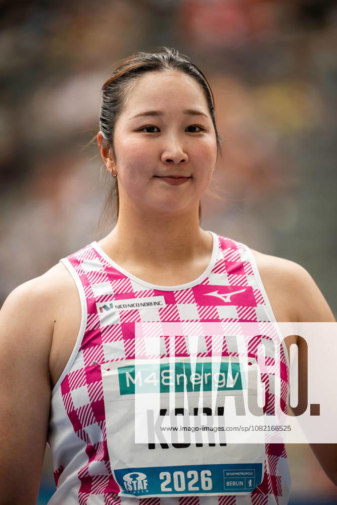 Nanaka KORI (JPN Japan) competing in the Discus throw during the ISTAF at Olympic Stadium on August 30, 2026 in Berlin, Germany.