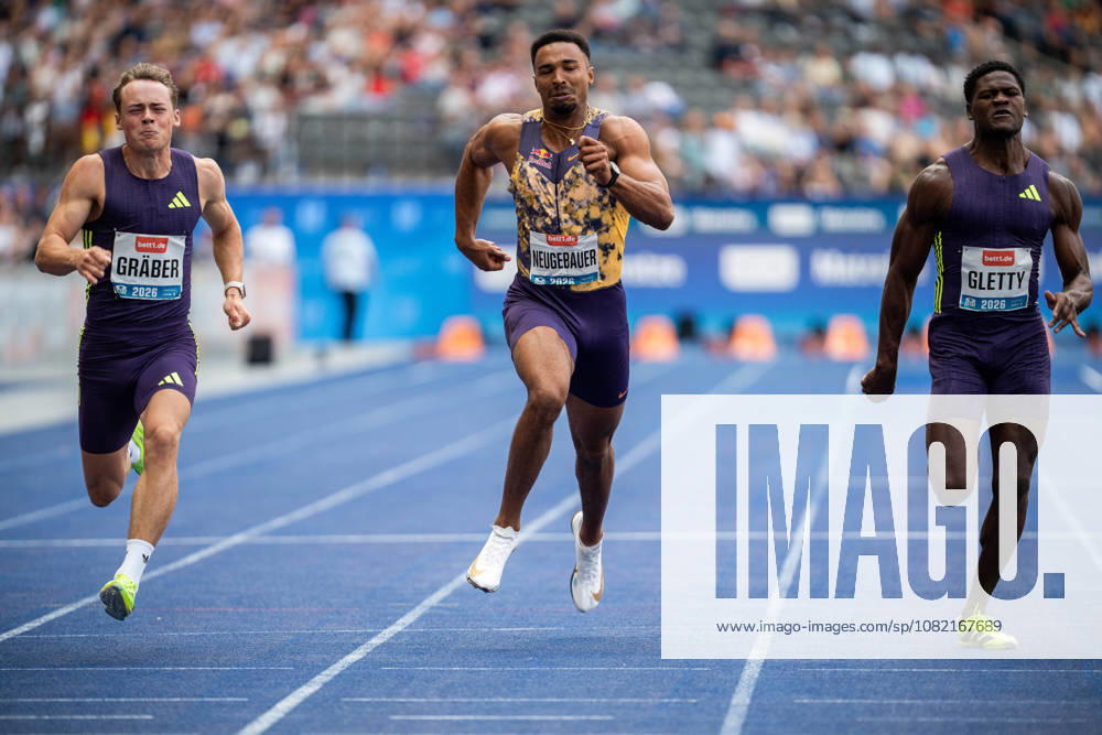 Leo NEUGEBAUER (GER Germany) competing in the Mens 100M Decathlon during the ISTAF at Olympic Stadium on August 30, 2026 in Berlin, Germany.