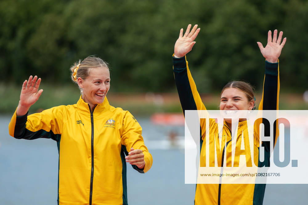 ICF Canoe Sprint and Paracanoe World Championships Kailey Harlen, Natalia Drobot during ICF Canoe Sprint and Paracanoe World Championships in Poznan, Poland, on August 30, 2026 Poznan Poland