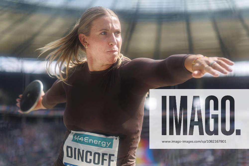 Rachel DINCOFF (USA United States) competing in the women’s discus throw during the ISTAF at Olympic Stadium on August 30, 2026 in Berlin, Germany. Germany
