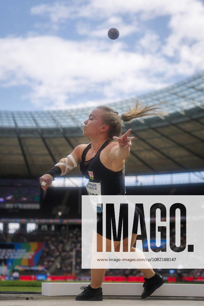Lara BAARS (NED Netherlands) competing in the para-shotput (mixed) during the ISTAF at Olympic Stadium on August 30, 2026 in Berlin, Germany. Germany