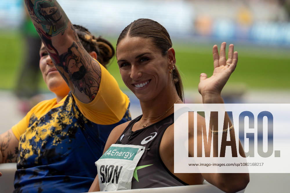 Deutschland: Leichtathletik, Leichtathletik Meeting, Sportfest ISTAF 2026 am 30.08.2026 in Berlin (Olympiastadion): Diskus der Frauen. Valarie Sion (USA)