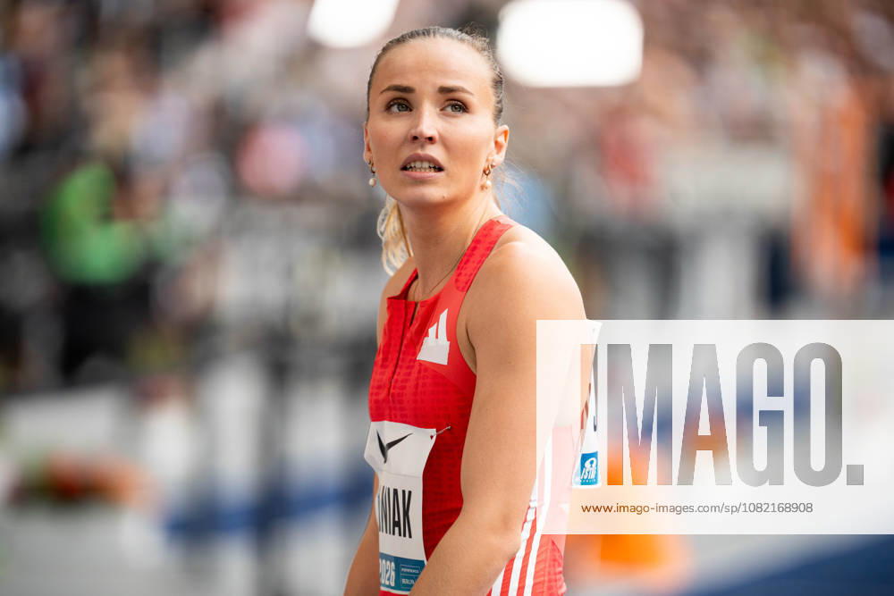 Michelle JANIAK (GER Germany) competing in the Women 100M B-Race, during the ISTAF at Olympic Stadium on August 30, 2026 in Berlin, Germany.