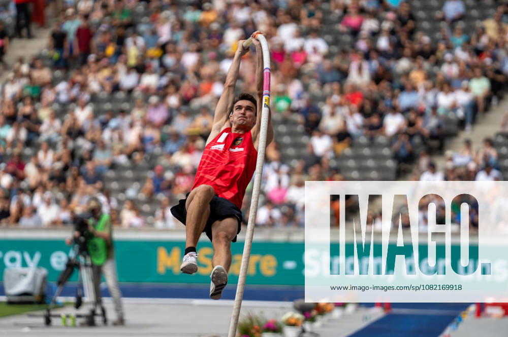 Deutschland: Leichtathletik, Leichtathletik Meeting, Sportfest ISTAF 2026 am 30.08.2026 in Berlin (Olympiastadion): Stabhochsprung Männer Gillian Ladwig (Deutschland)