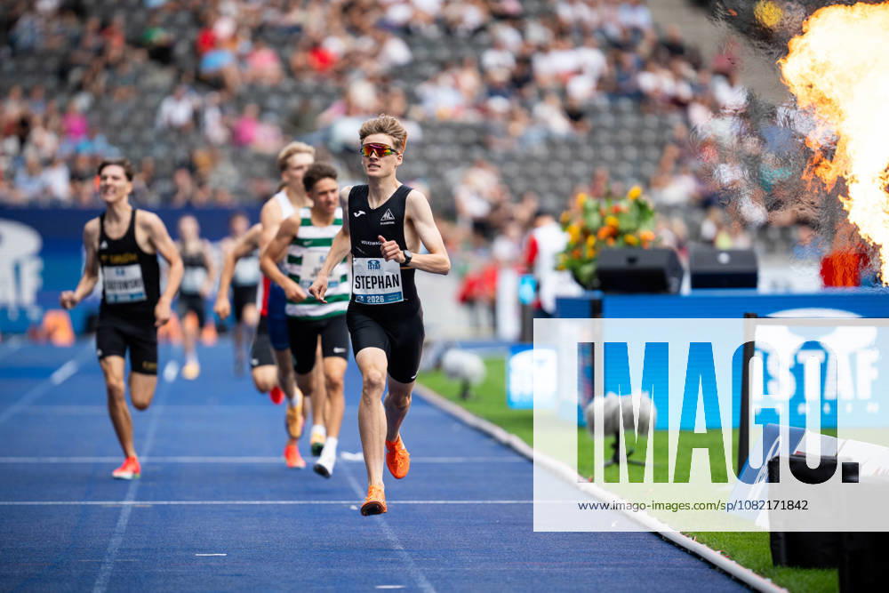 Tom STEPHAN (GER Germany) competing in the Rudi-Tiel-Mile Men U20, during the ISTAF at Olympic Stadium on August 30, 2026 in Berlin, Germany.