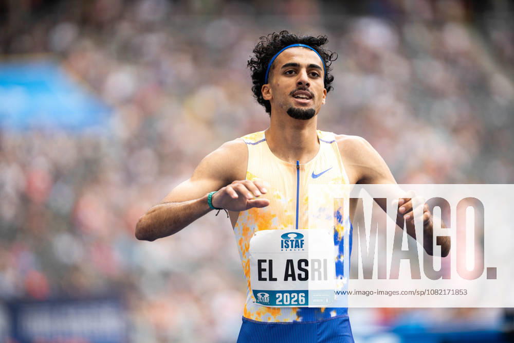 Bakr EL ASRI (ESP, Spain) competing in the Rudi-Tiel-Mile Men U20, during the ISTAF at Olympic Stadium on August 30, 2026 in Berlin, Germany.