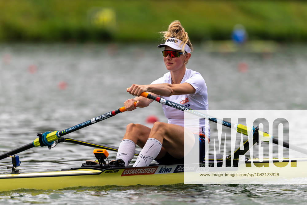 30 Aug 2026 World Rowing Championships AMSTERDAM, NETHERLANDS - AUGUST 30: Karolien Florijn of the Netherlands during 30 Aug 2026 World Rowing Championships at Bosbaan on August 30, 2026 in Amsterdam, Netherlands. Amsterdam Bosbaan Netherlands Content not available for redistribution in The Netherlands directly or indirectly through any third parties.