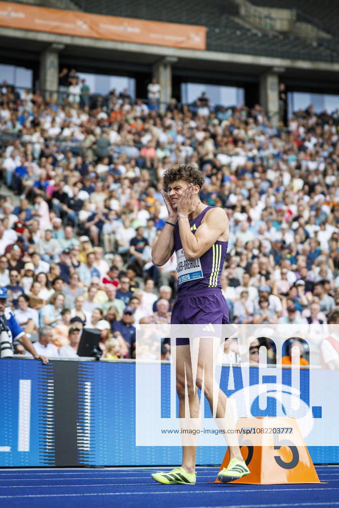 Owe FISCHER-BREIHOLZ (GER Germany) competing in the 400m hurdles during the ISTAF at Olympic Stadium on August 30, 2026 in Berlin, Germany. Germany