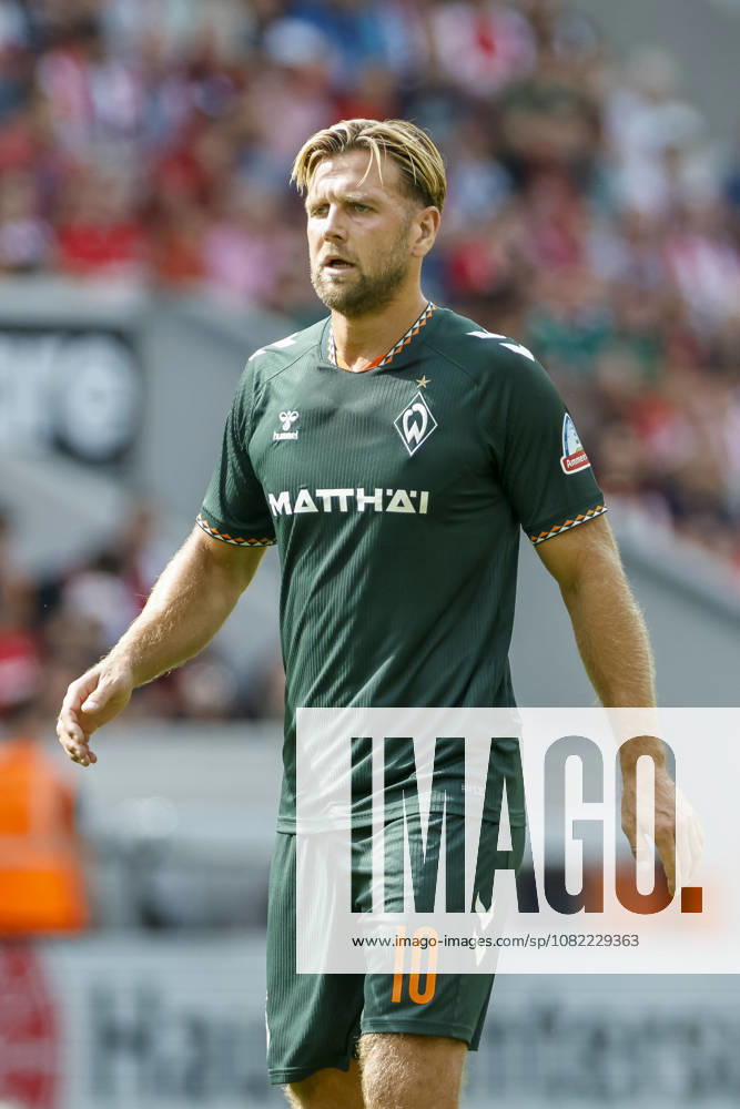 Niclas Füllkrug, Fullkrug (SV Werder Bremen, 10), Mimik, Gesichtsausdruck, Emotion , Deutschland, Fussball, 1. Bundesliga, 1.Spieltag, 2026 2027, SC Freiburg vs. SV Werder Bremen, 30.08.2026, Freiburg im Breisgau Europa-Park Stadion Deutschland