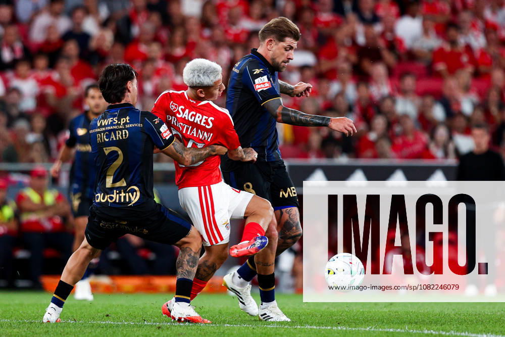 SL Benfica v Estoril Praia SAD - Liga Portugal BetClic 2026 2027 Gianluca Prestianni 25, extremo do SL Benfica durante a partida entre SL Benfica v Estoril Praia SAD, para a Liga Portugal BetClic 2026 2027 no Estadio da Luz, Portugal (Foto de Diogo Faria Reis Avant Sports) Lisboa Estadio Jose Alvalde Lisboa Portugal