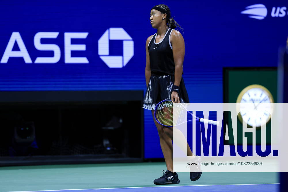 US Open tennis tournament - Day 2 Naomi Osaka of Japan reacts in her match against Anastasia Zakharova of Russia during the Womens Singles first round of the US Open Tennis Championships in Flushing Meadows, New York, USA, 31 August 2026. FLUSHING MEADOWS NEW YORK United States