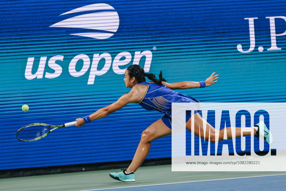 US Open tennis tournament - Day 3 Alexandra Eala of the Philippines in action against Mary Stoiana of the USA during their women s singles first-round match at the US Open Tennis Championships at the USTA Billie Jean King National Tennis Center in Flushing Meadows, New York, USA, 01 September 2026. The 2026 US Open tournament runs from 23 August to 13 September. FLUSHING MEADOWS NEW YORK United States