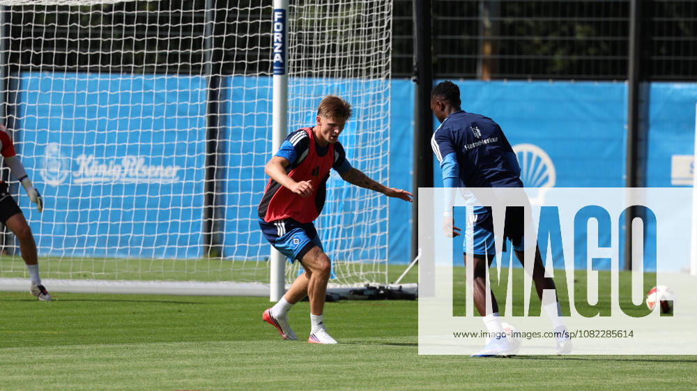 Fussball 1.Bundesliga, Hamburger SV - Training v.l. David Moller Wolfe (Hamburger SV) Hamburg