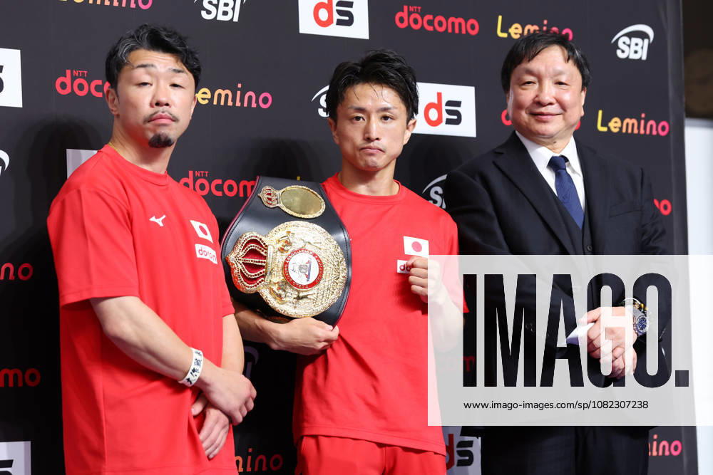 (L-R) Akira Yaegashi, Takeshi Ishi (JPN), Hideyuki Ohashi, SEPTEMBER 2, 2026 - Boxing : WBA World Minimum weight Championship at Yokohama BUNTAI in Kanagawa, Japan. Noxthirdxpartyxsales aflo_344542142 YUTAKAx