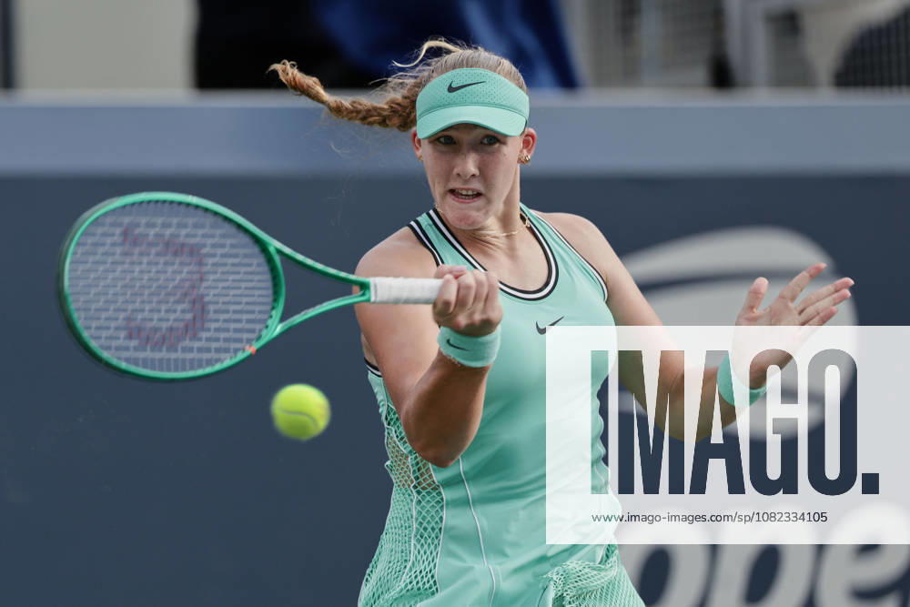 Mirra Andreeva, US Open Championships, Billie Jean King National Tennis Center, Flushing Meadows, New York, USA .