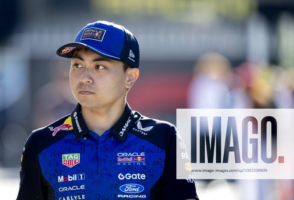 MONZA - Ayumu Iwasa reserve driver for Red Bull Racing ahead of the first free practice session at the Autodromo di Monza ahead of the Italian Grand Prix. SANDER KONING ANP ANPxSportx IVx 567024701 originalFilename: 567024701