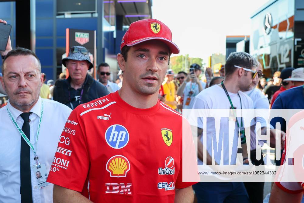 Charles Leclerc (Scuderia Ferrari HP 16) im Paddock, 1 Freies Training, Grosser Preis von Italien, Motorsport, Herren, Formel 1, 04.09.2026 Monza Lombardei Italien