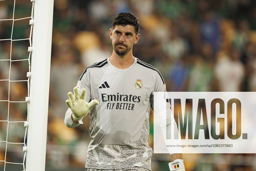 Goalkeeper Thibaut Courtois (Real Madrid) seen in action during LaLiga EA SPORTS 2026 2027 game between teams of Real Betis Balompie and Real Madrid.Final Score: Real Betis Balompie 1-0 Real Madrid LaLiga EA SPORTS 2026 2027 - Real Betis Balompie And Real Madrid: Betis, Spain - 04 Sep 2026 - ZUMAs197 20260904_aaa_s197_371