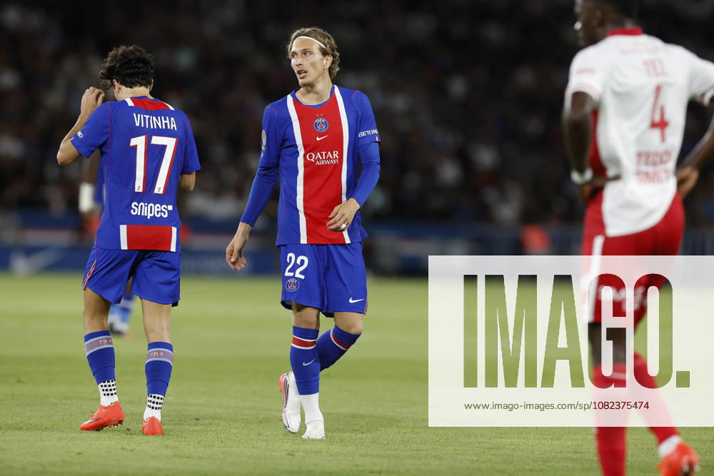 Mika GODTS of Paris Saint Germain in action during League 1 McDonald s, Day 03 match between PSG and AS MONACO at Parc Des Princes stadium - on September 04 2026. Paris - France Soccer 2026, League 1 McDonaldâ€⠢S PSG 1:2 AS MONACO - ZUMAb253 20260904_zsp_b253_082