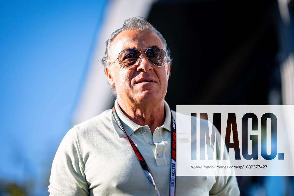 F1 2026: (paddock) Italian Grand Prix in Monza, Italy - 04 Sep 2026 Jean Alesi in the paddock before free practice 1 of the Formula 1 Pirelli Italian Grand Prix 2026 at the Autodromo Nazionale Monza. Monza Italy