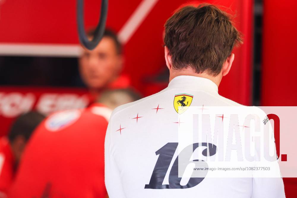 F1 Grand Prix of Italy 2026 (Box Pit Lane) in Monza, Italy - 04 Sep 2026 Charles Leclerc of Monaco and Scuderia Ferrari HP SF-26 (16) seen during F1 Grand Prix of Italy 2026 Monza Italy