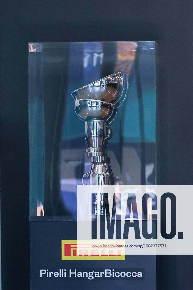 F1 Grand Prix of Italy 2026 (Free Practice 1) in Monza, Italy - 04 Sep 2026 Trophy Fragile seen during F1 Grand Prix of Italy 2026 Monza Italy