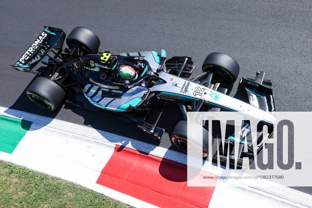 F1 Grand Prix of Italy 2026 (Free Practice 1) in Monza, Italy - 04 Sep 2026 Kimi Antonelli of Italy and Mercedes-AMG Petronas Formula One Team W17 (12) seen during F1 Grand Prix of Italy 2026 Monza Italy