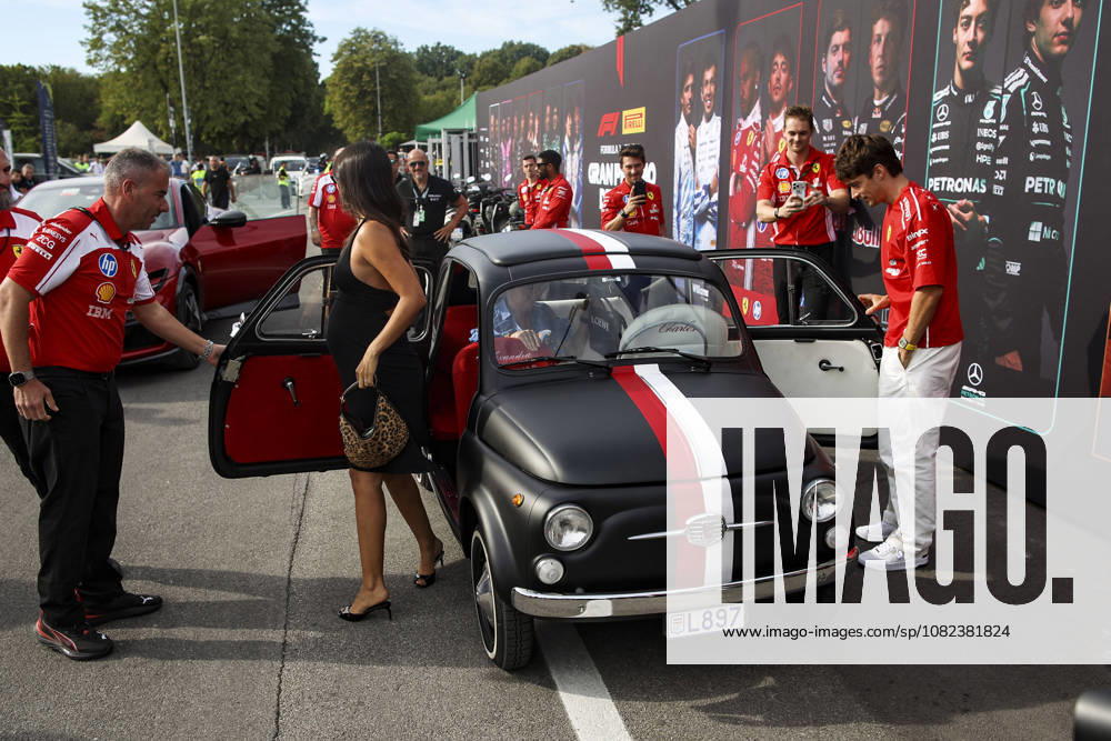 F1 - ITALIAN GRAND PRIX 2026 LECLERC Charles (mco), Scuderia Ferrari SF-26, portrait and his wife Alexandra Saint Mleux during the Formula 1 Gran Premio dItalia 2026, Italian Grand Prix, 13th round of the 2026 Formula One World Championship, WM, Weltmeisterschaft from September 4 to 6, 2026 on the Autodromo Nazionale Monza, in Monza, Italy - MonzaItaly