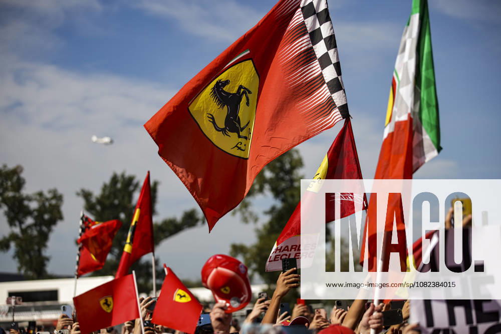 F1 - ITALIAN GRAND PRIX 2026 spectators, fans tiffosi Scuderia Ferrari during the Formula 1 Gran Premio dItalia 2026, Italian Grand Prix, 13th round of the 2026 Formula One World Championship, WM, Weltmeisterschaft from September 4 to 6, 2026 on the Autodromo Nazionale Monza, in Monza, Italy - MonzaItaly