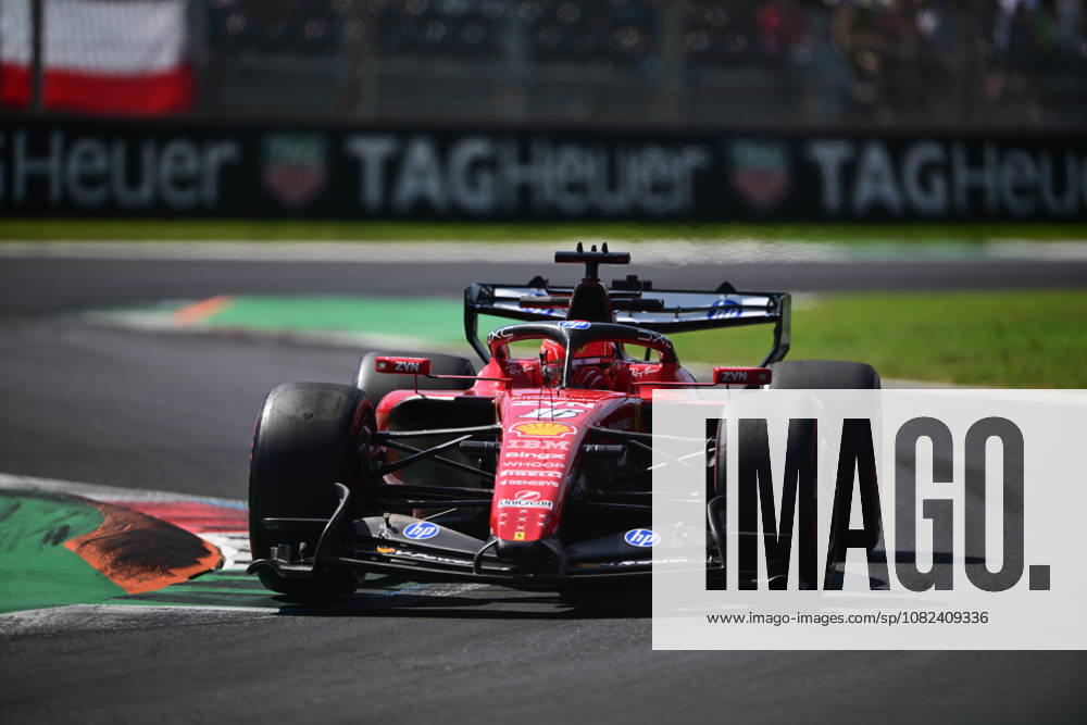 F1 Grand Prix of Italy - Qualifying Charles Leclerc of Scuderia Ferrari drives during the qualifying session of the Formula 1 Italian Grand Prix at the Autodromo Nazionale di Monza in Monza, Italy, on September 5, 2026. Monza Lombardy Italy